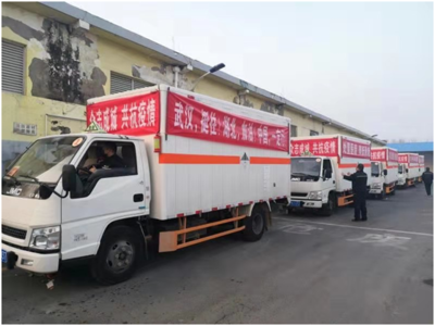 非常时期，江铃车主驰援武汉 仓储物流业的担当与奉献